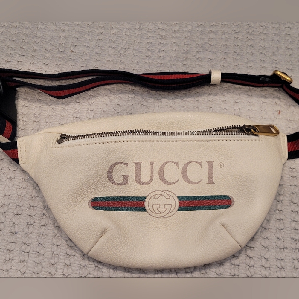 Gucci Cream Bum Belt Bag